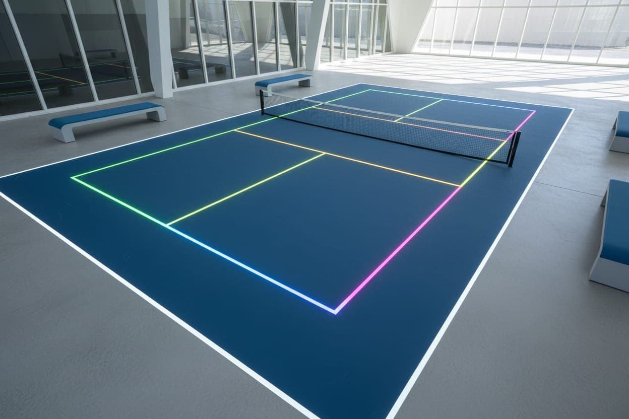 Pickleball court at Stadium 365