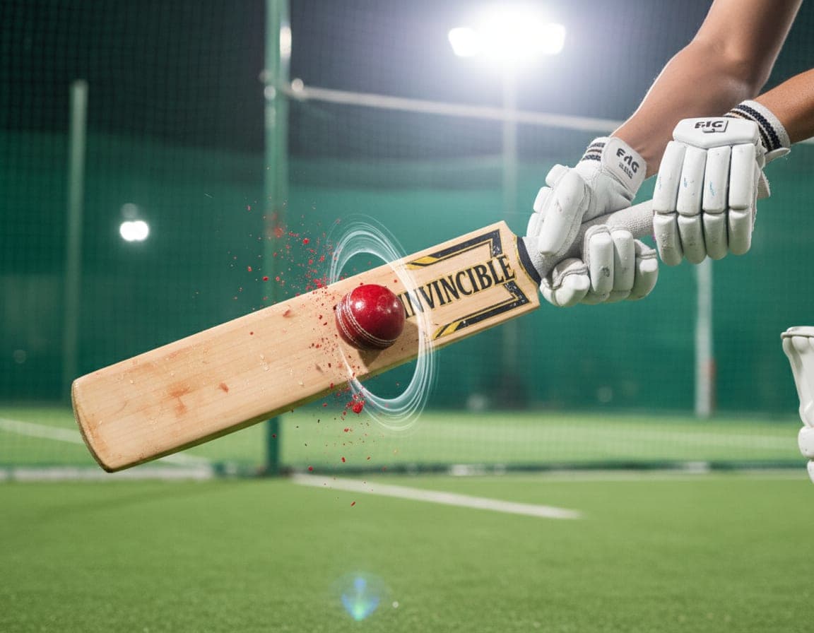 Cricket action shot at Stadium 365